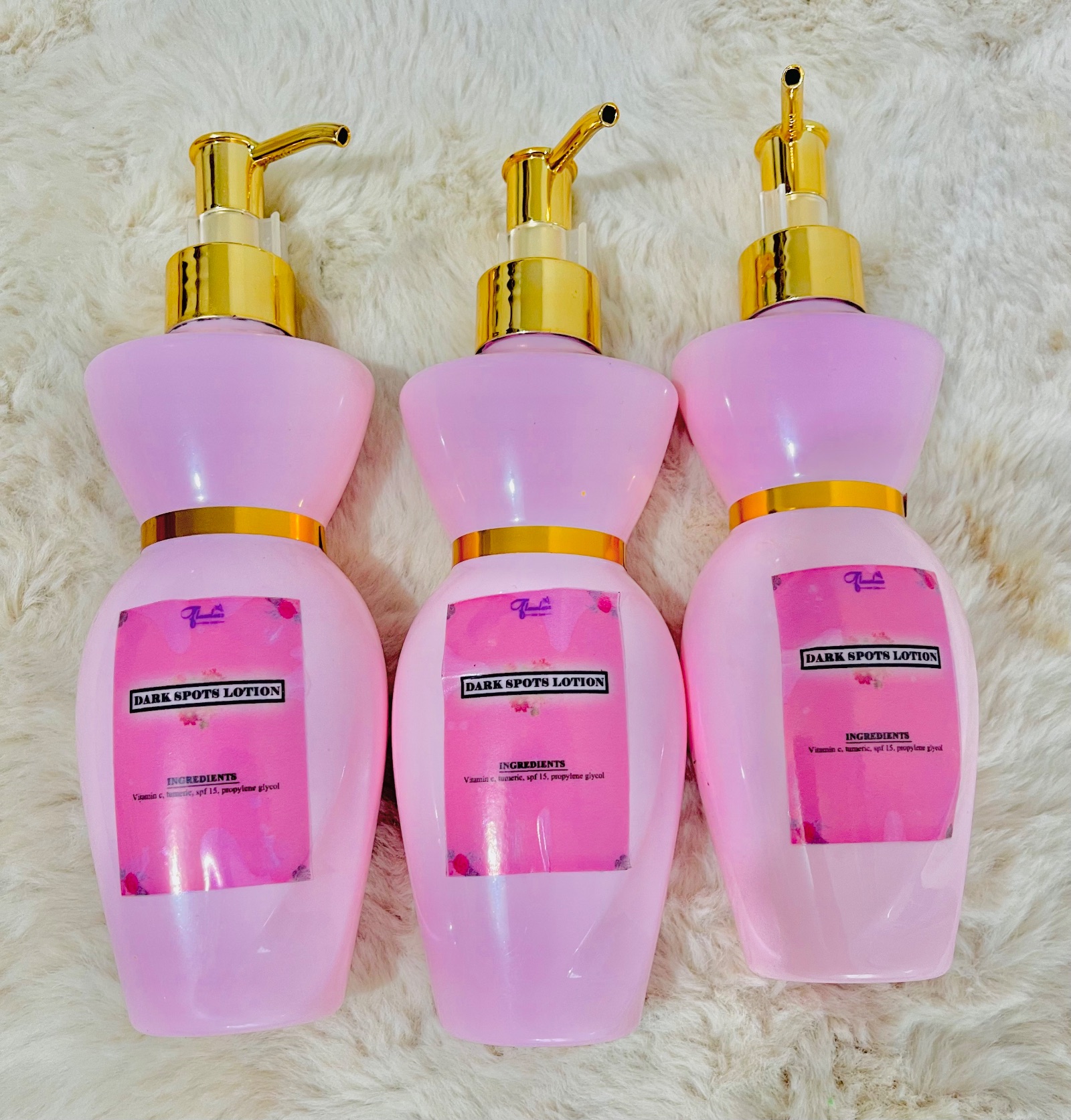 Darkspots body lotion